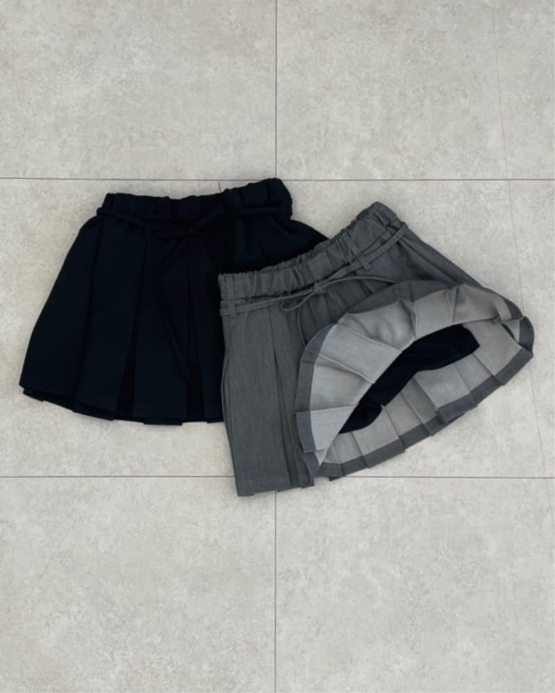 Sm2 - Korean Children Fashion - #todddlerfashion - Classic Campus Skirt - 4