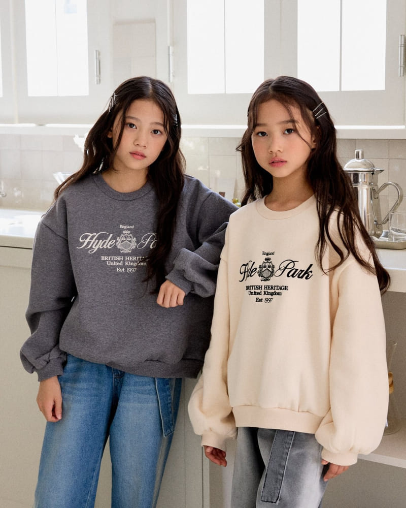 Sm2 - Korean Children Fashion - #todddlerfashion - Loyal Embroidery Sweatshirt - 4