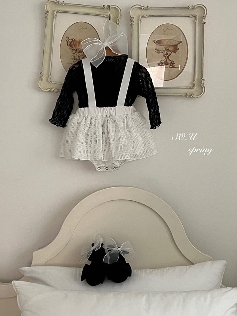 So U - Korean Baby Fashion - #onlinebabyboutique - Lace Terry Tee - 8