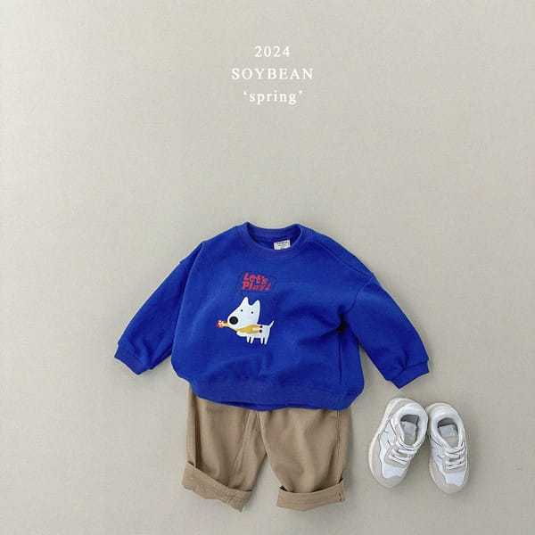 Soybean - Korean Children Fashion - #designkidswear - Loose Fit Puppy Sweatshirt - 5