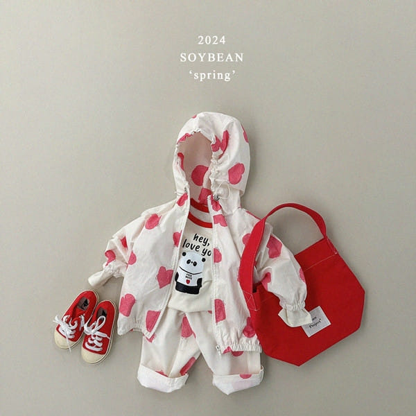 Soybean - Korean Children Fashion - #littlefashionista - Heart Abeng C Pants - 2