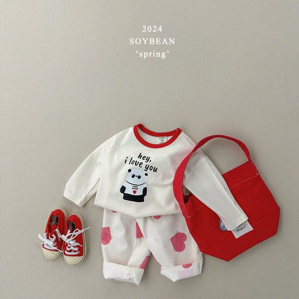 Soybean - Korean Children Fashion - #magicofchildhood - Heart Abeng C Pants - 4