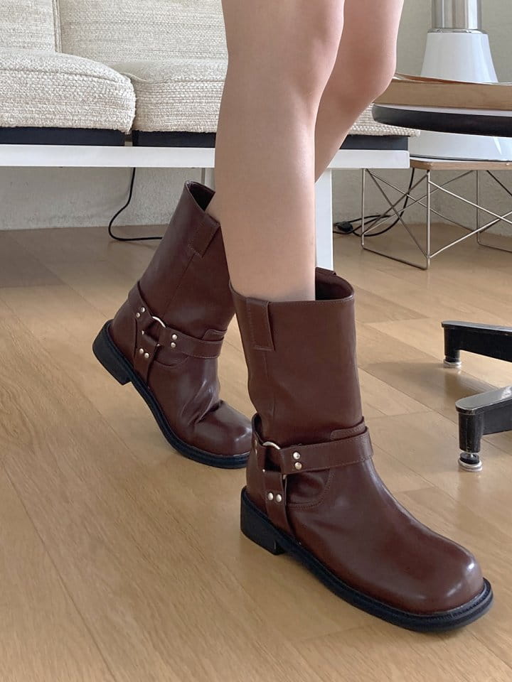 Ssangpa - Korean Women Fashion - #momslook - F 1410 Boots - 8