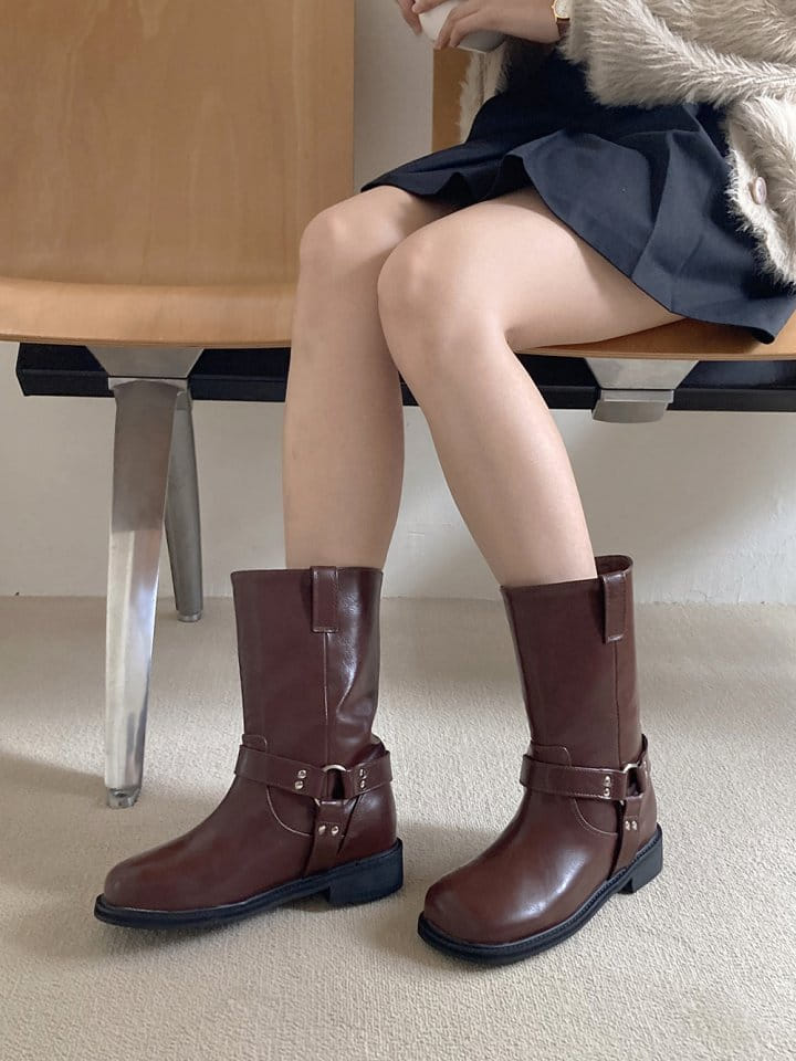 Ssangpa - Korean Women Fashion - #romanticstyle - F 1410 Boots - 2