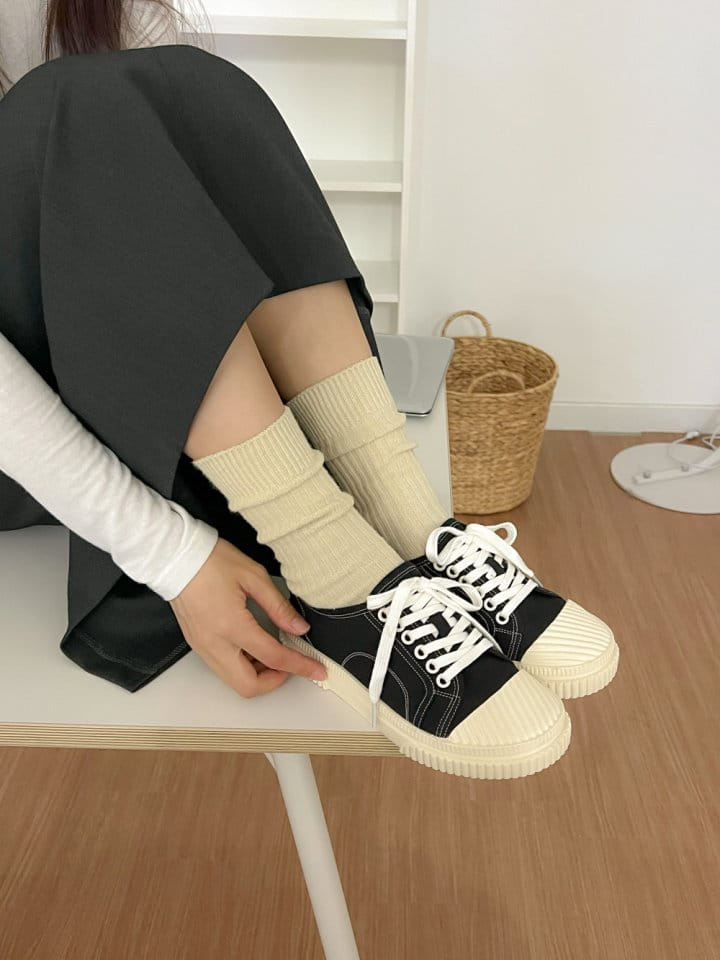 Ssangpa - Korean Women Fashion - #vintagekidsstyle - UDC 3288 Sneakers - 9