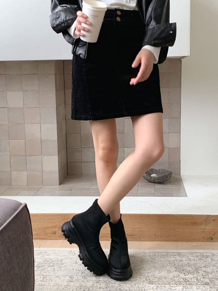 Ssangpa - Korean Women Fashion - #womensfashion - F 1022 Boots - 10