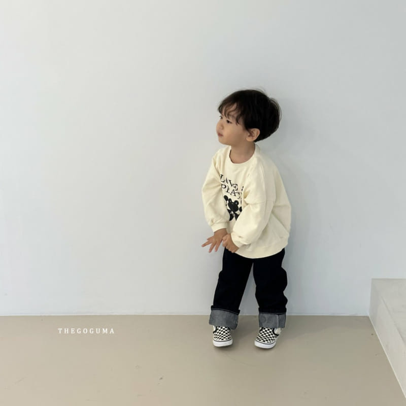 Thegoguma - Korean Children Fashion - #todddlerfashion - Street Roll Up Denim Pants - 8