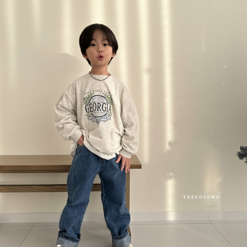 Thegoguma - Korean Children Fashion - #toddlerclothing - Street Roll Up Denim Pants - 9