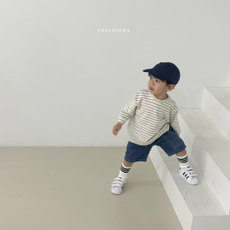 Thegoguma - Korean Children Fashion - #todddlerfashion - Smile ST Tee - 4