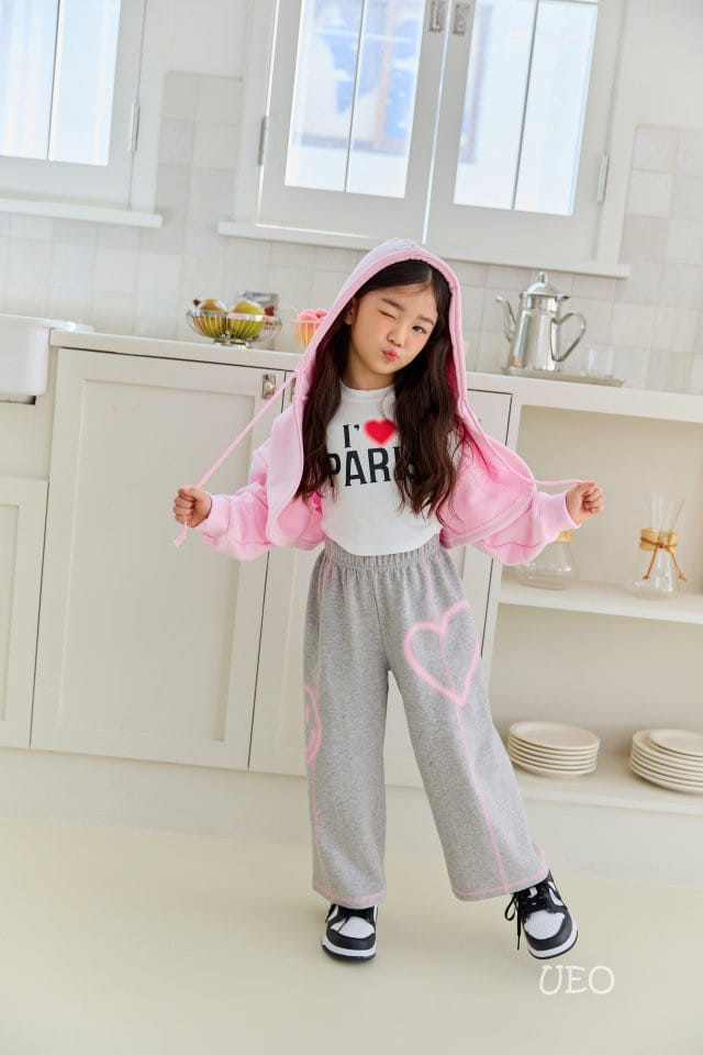 U Eo - Korean Children Fashion - #childrensboutique - Smile Heart Pants - 9