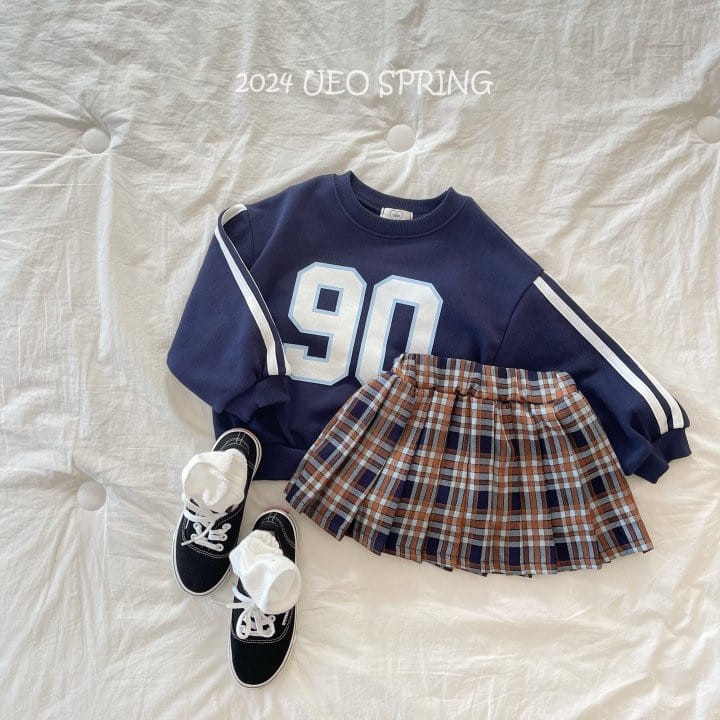 U Eo - Korean Children Fashion - #fashionkids - School Girl Check Skirt - 8