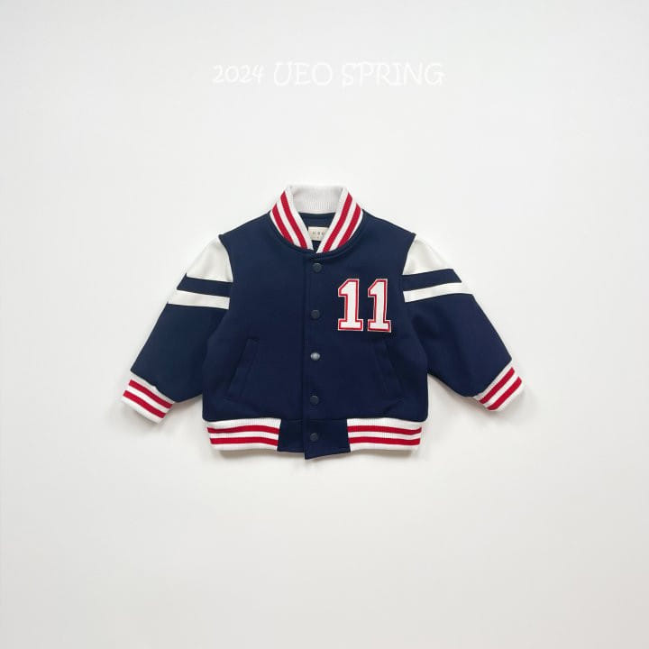 U Eo - Korean Children Fashion - #littlefashionista - 11 varsity Jumper - 6