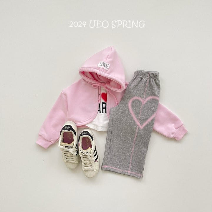 U Eo - Korean Children Fashion - #magicofchildhood - Cheer Up Crop Hoody  - 6