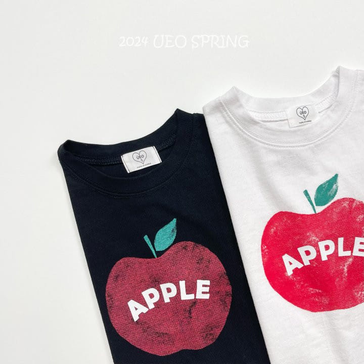 U Eo - Korean Children Fashion - #minifashionista - Apple Short Sleeves Tee - 6