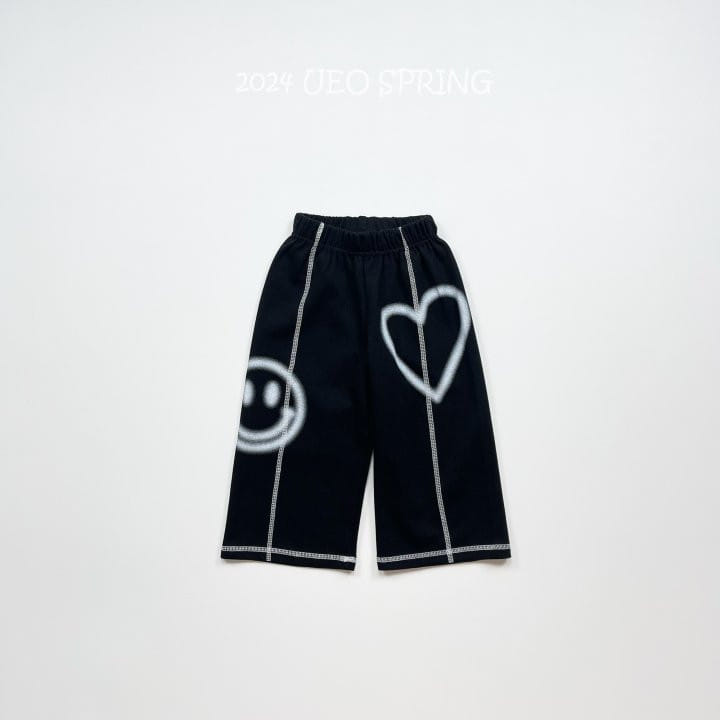 U Eo - Korean Children Fashion - #minifashionista - Smile Heart Pants - 3