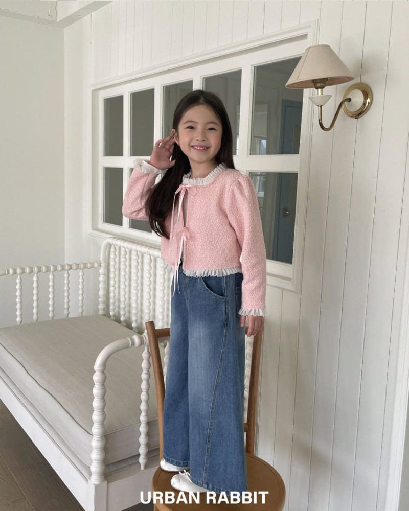 Urban Rabbit - Korean Children Fashion - #designkidswear - Wide Twist Denim - 2