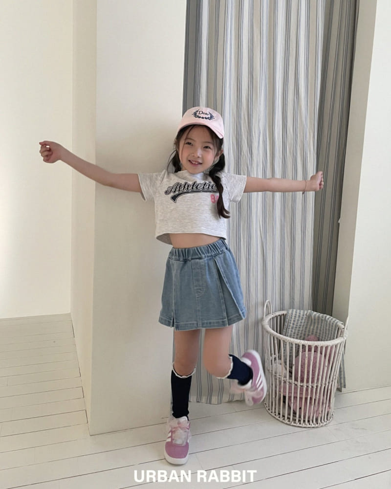 Urban Rabbit - Korean Children Fashion - #littlefashionista - Waffle Crop Tee - 2