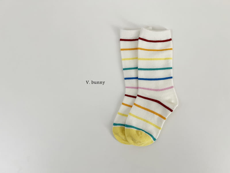 V Bunny - Korean Baby Fashion - #babyboutiqueclothing - Ice Cone Socks Set - 7