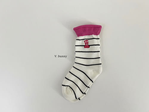 V Bunny - Korean Baby Fashion - #babyfashion - Hulla Socks Set - 7