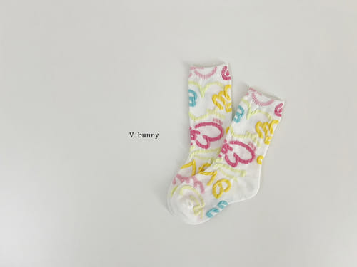 V Bunny - Korean Baby Fashion - #babyfashion - Soda Socks Set - 5