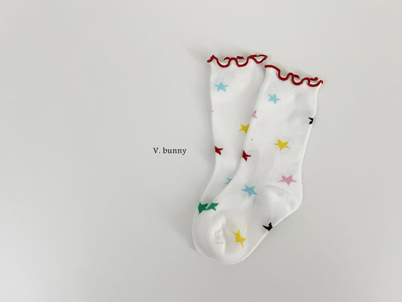 V Bunny - Korean Baby Fashion - #babyfever - Good Day Socks Set - 7