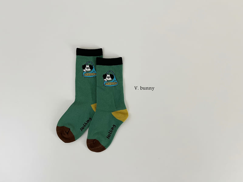 V Bunny - Korean Baby Fashion - #babyoninstagram - Hug Me Socks Set - 7