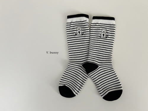 V Bunny - Korean Baby Fashion - #babyoninstagram - Star Star Socks Set - 3