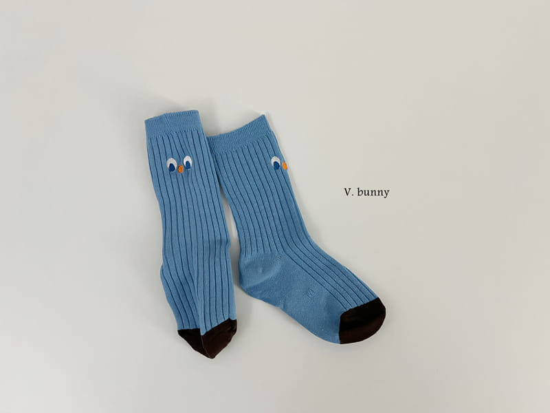 V Bunny - Korean Baby Fashion - #babyootd - Use Socks Set - 9