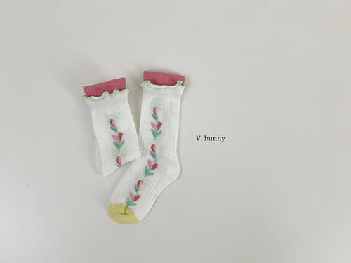 V Bunny - Korean Baby Fashion - #smilingbaby - Pring Pring Socks Set - 7