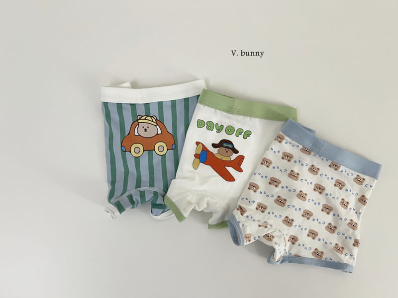 V Bunny - Korean Children Fashion - #kidsshorts - Airplane Underwear - 2