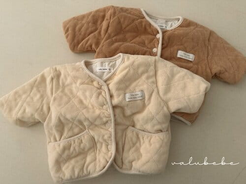 Valu Bebe - Korean Baby Fashion - #babyclothing - Terry Quilted Jacket - 8