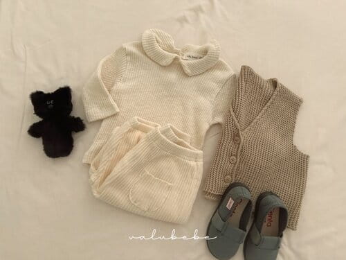 Valu Bebe - Korean Baby Fashion - #babyclothing - Co Jenny knit Vest - 3