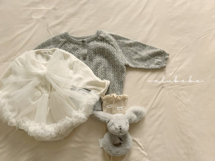 Valu Bebe - Korean Baby Fashion - #babyclothing - Soft Knit Cardigan - 6