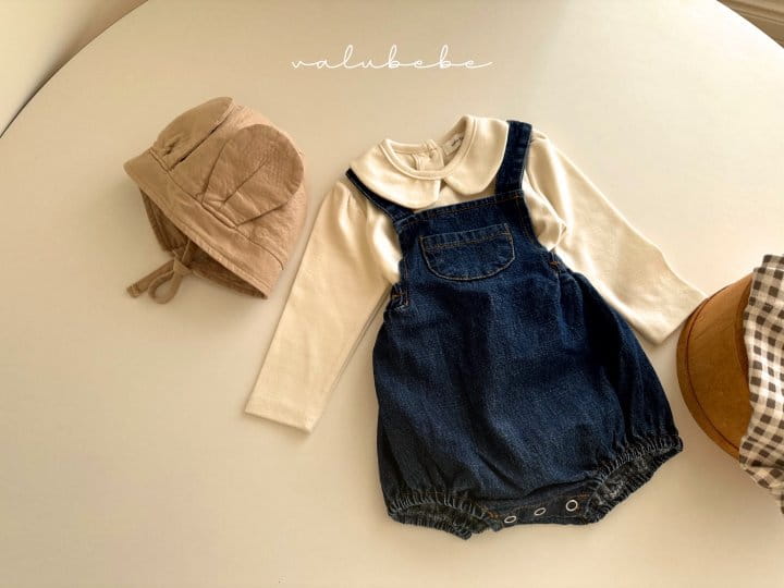 Valu Bebe - Korean Baby Fashion - #babyfashion - Circle Collar Puff Tee - 6