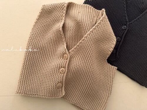 Valu Bebe - Korean Baby Fashion - #babyfever - Co Jenny knit Vest - 5