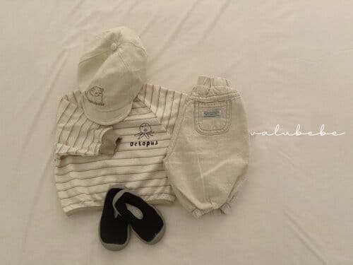 Valu Bebe - Korean Baby Fashion - #babyfever - Slit Denim Pants - 7