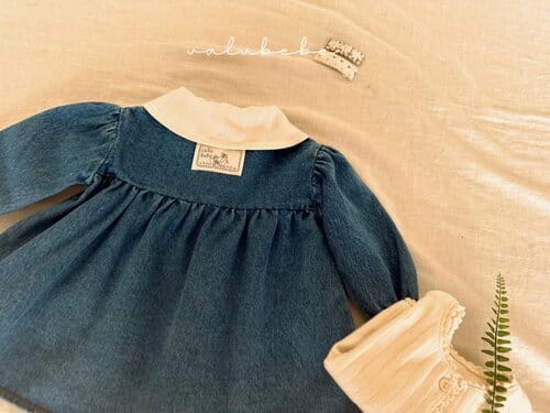 Valu Bebe - Korean Baby Fashion - #babyfever - Petite Denim One-Piece - 3