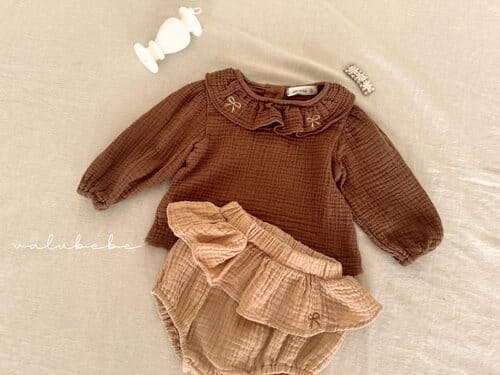 Valu Bebe - Korean Baby Fashion - #babyfever - Ribbon Frill Bloomers