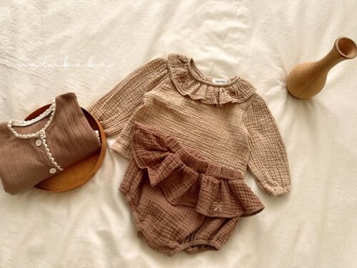 Valu Bebe - Korean Baby Fashion - #babygirlfashion - Ribbon Frill Bloomers - 2