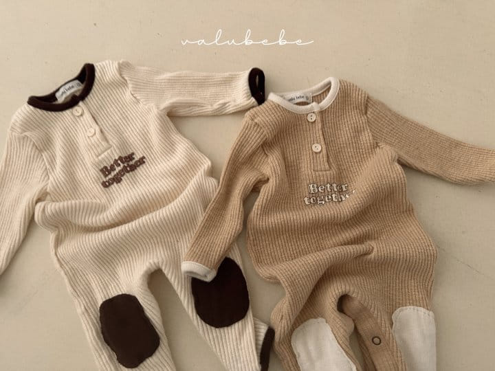 Valu Bebe - Korean Baby Fashion - #babygirlfashion - Together Bbang Ddeok Body Suit