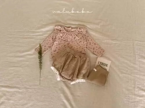 Valu Bebe - Korean Baby Fashion - #babylifestyle - Angkko Lace Bloomers - 2