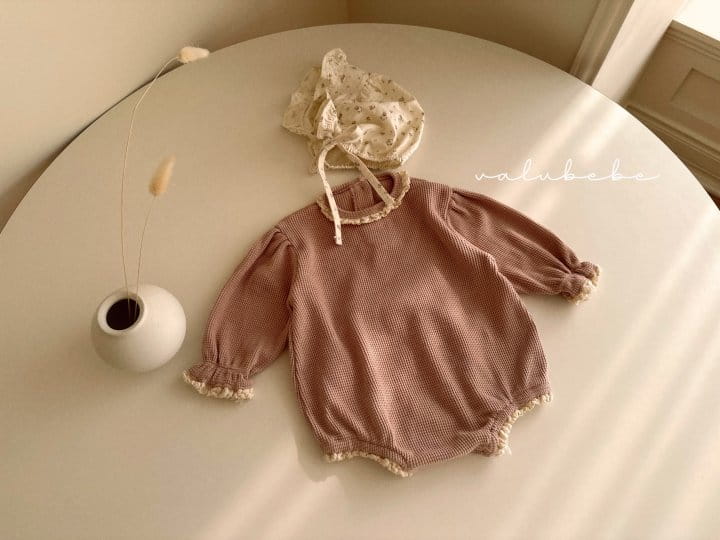 Valu Bebe - Korean Baby Fashion - #babylifestyle - Ailey Frill Bonnet - 4