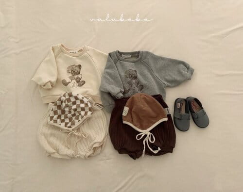 Valu Bebe - Korean Baby Fashion - #babyootd - Check Check Bonnet - 5