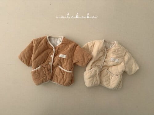 Valu Bebe - Korean Baby Fashion - #babyoutfit - Terry Quilted Jacket