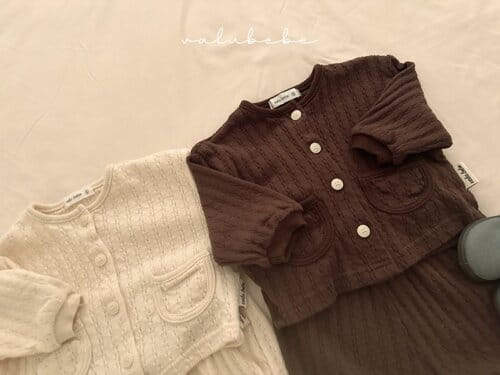 Valu Bebe - Korean Baby Fashion - #babyoutfit - Coy Eyelet Cardigan - 8