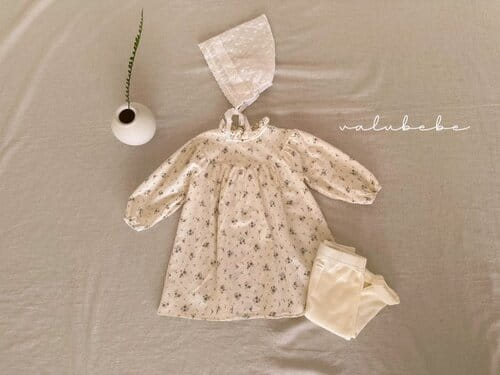 Valu Bebe - Korean Baby Fashion - #babyoutfit - Anna Puff One-Piece - 2