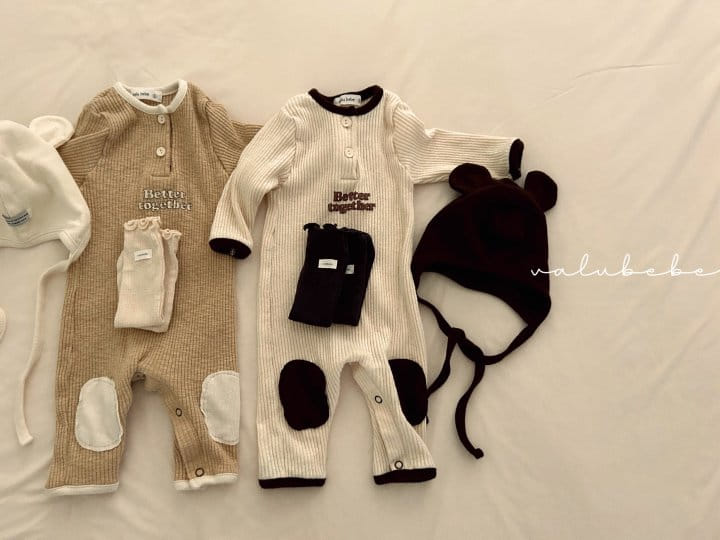 Valu Bebe - Korean Baby Fashion - #babyoutfit - Together Bbang Ddeok Body Suit - 6