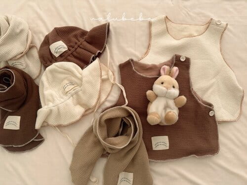 Valu Bebe - Korean Baby Fashion - #babywear - Big Waffle Bib - 9