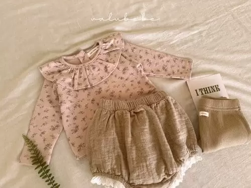 Valu Bebe - Korean Baby Fashion - #onlinebabyboutique - Angkko Lace Bloomers - 8