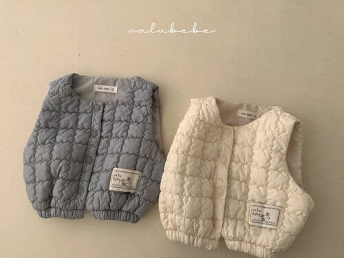 Valu Bebe - Korean Baby Fashion - #onlinebabyboutique - Biscuit Quilted Vest - 6